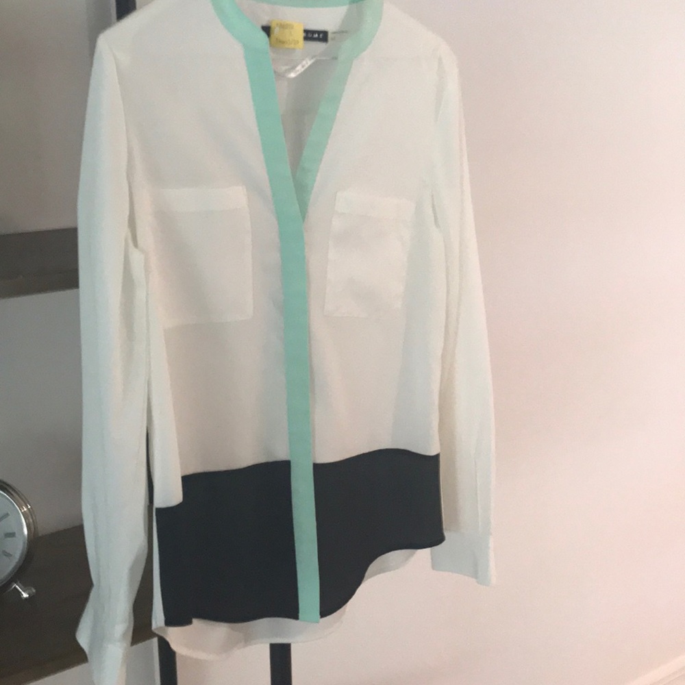 Ivana Trump long sleeve dress shirt